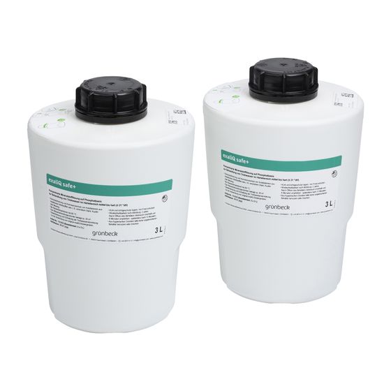 Grünbeck Mineralstofflösung exaliQ safe+ 2 x 3 Liter Flasche