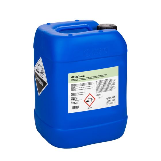 Grünbeck Dosierchemikal Geno-amin, flüssiges Dosiermittel für Dampf- und Kondensatsysteme, 20kg, 170008