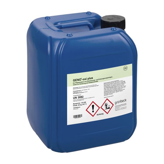 Grünbeck Oxidationsmittel Geno-oxi plus, Gebinde 20kg, 19,7l