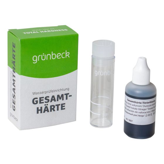 Grünbeck Wasserprüfeinrichtung Gesamthärte Grad dH und Grad f, 170187000000