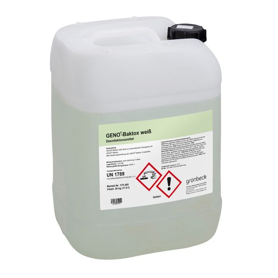 Grünbeck Chemikalie Geno-Baktox Grundkomponente I, 20kg, Weiß, 170485