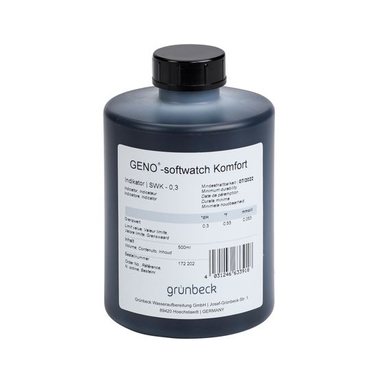 Grünbeck Indikator Geno-softwatch Komfort, 0,3 Grad dH, 500ml, 172202