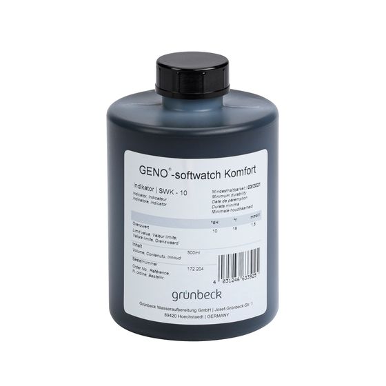 Grünbeck Indikator Geno-softwatch Komfort, 10 Grad dH, 500 ml, 172204