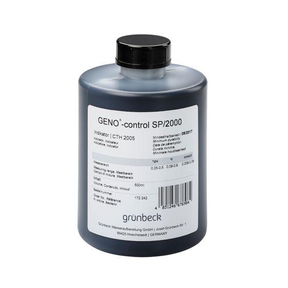 Grünbeck Resthärte-Indikator CTH 2005, 0,05-0,5 Grad dH, 500ml, 172242
