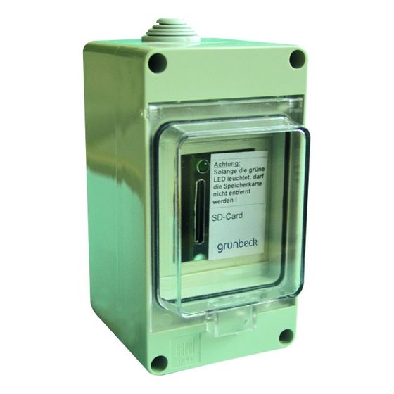 Grünbeck Datenlogger für CPR-tronic 02