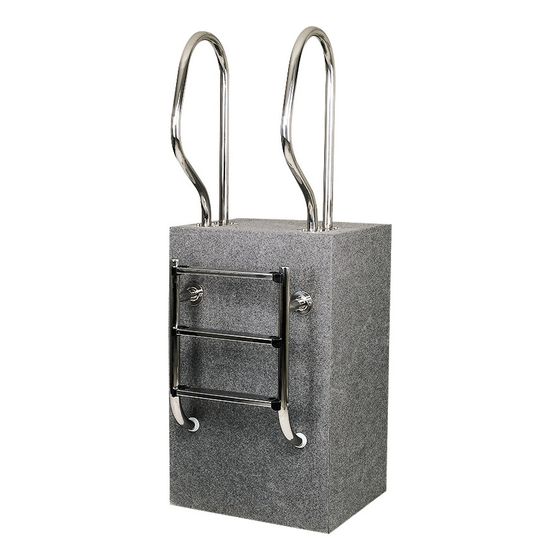 Grünbeck Einstiegleiter Modell 450 geteilt, 3-stufig