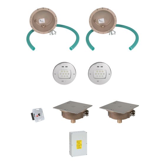 Grünbeck Beleuchtungspaket LED RGB-W mit Dimmer