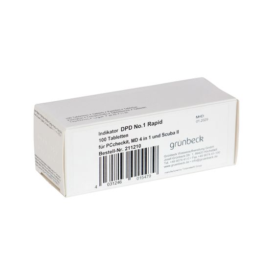 Grünbeck Indikator DPD 1 rapid, 100 Tabletten