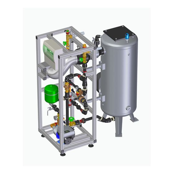 Grünbeck Oxidationsfilteranlage fermaliQ:MA2000, 2,0m3/h, DN 25/DN 40, 880x1540x1750mm, 230V, Stahl/Aluminium, 530500
