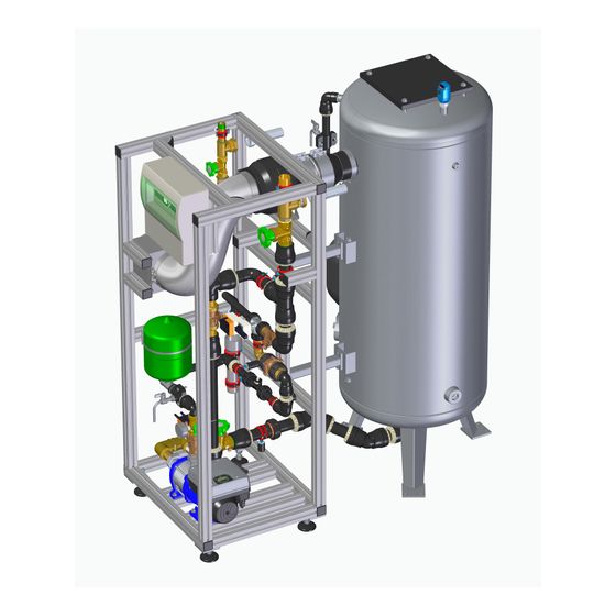 Grünbeck Oxidationsfilteranlage fermaliQ:MA3000, 3,0m3/h, DN 25/DN 40, 920x1630x1940mm, 230V, Stahl/Aluminium, 530510