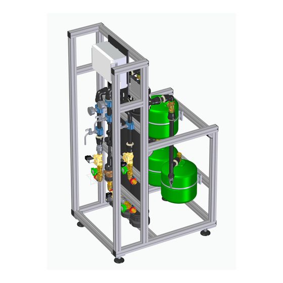 Grünbeck Ultrafiltrationsanlage ultraliQ:SB1500, 1,5m3/h, 2,5-6,0 bar, DN 25, 230V, 18m2, 750x960x1750mm, 535120