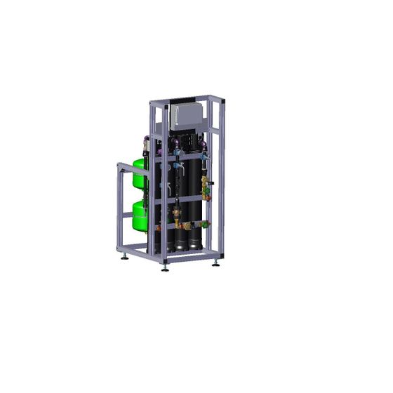 Grünbeck Ultrafiltrationsanlage ultraliQ:SB2000, 2,0m3/h, 2,5-6,0 bar, DN 25, 230V, 24m2, 750x960x1750mm, 535130