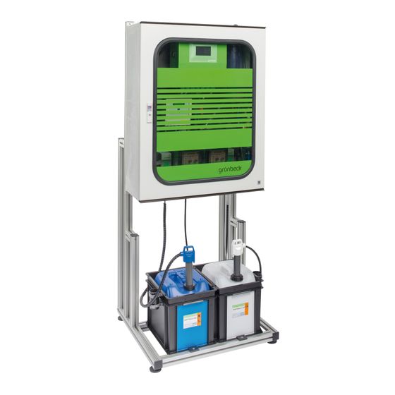 Grünbeck Chlordioxiderzeugungsanlage Geno-Baktox X 50/2, DN 100, 10g/h, 50m3/h, 230V, 800x1050x340mm, 569375