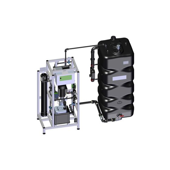 Grünbeck Umkehrosmose-Konzentratstufe osmoliQ:KA400, 400l/h, 0,87kW, 400V, 1000L, 756000010000