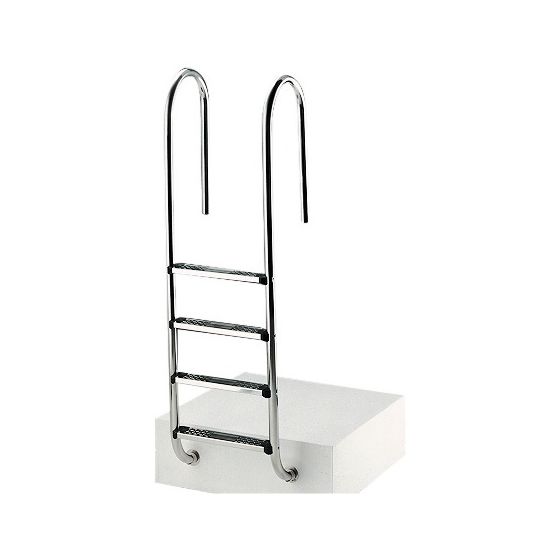 Grünbeck Einstiegleiter Modell 350, 4-stufig, Edelstahl 1,4301