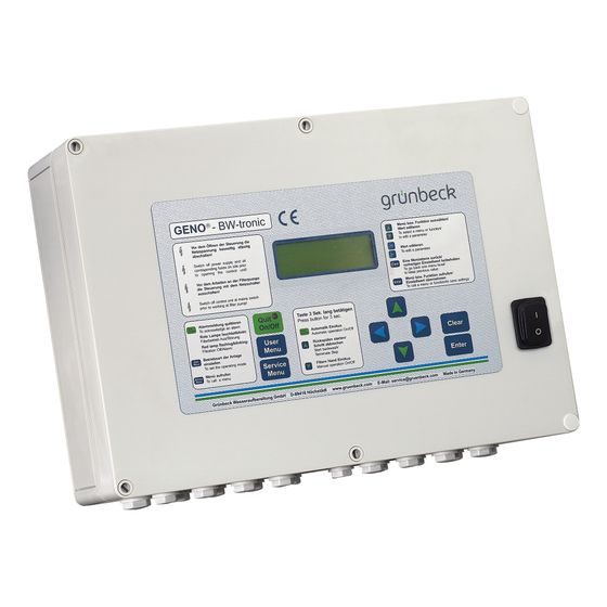 Grünbeck Steuerung GENO-BW-tronic, 240620