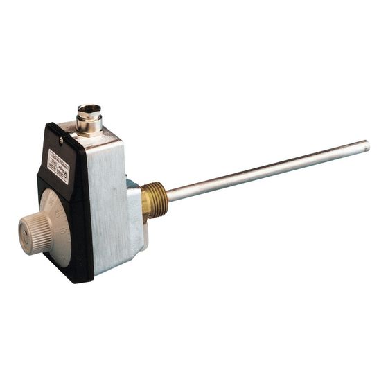 Grünbeck Thermostat 10-60 Grad C mit Edelstahl-Tauchhülse, 208625