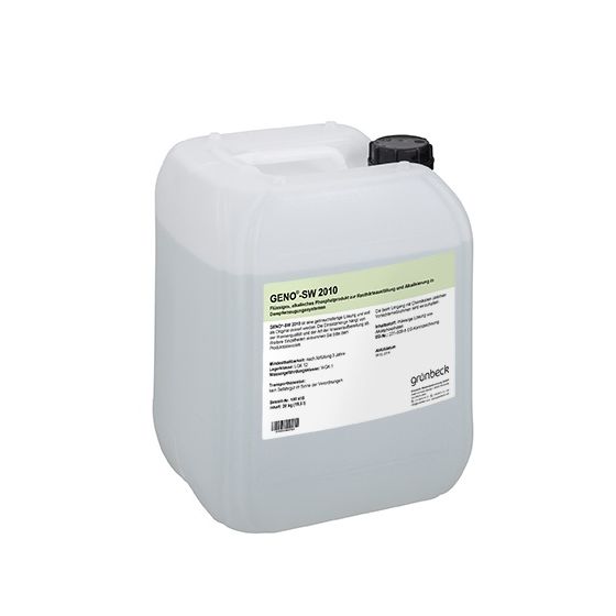 Grünbeck Chemikal GENO-SW 2010 zur Resthärteausfällung und Alkalisierung, Gebinde 20kg