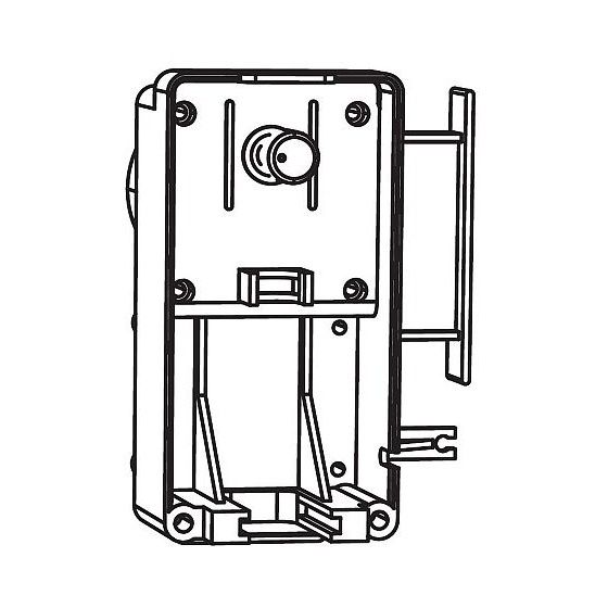 Grünbeck Pumpenträger, Motor 4,7W, mit Panduitstecker zu Dosiercomputer Exados, BA plus