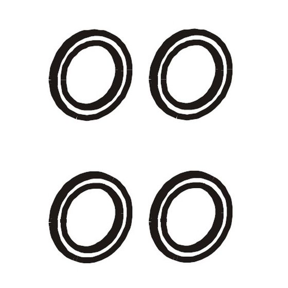 Grünbeck O-Ringsatz DN 22, DN 25 für flexible Anschlussschläuche, 4 Stück