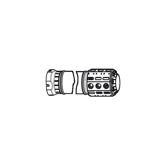 Grünbeck Druckrohr für Osmo X/HLX 400-3000 ohne RO- Membrane