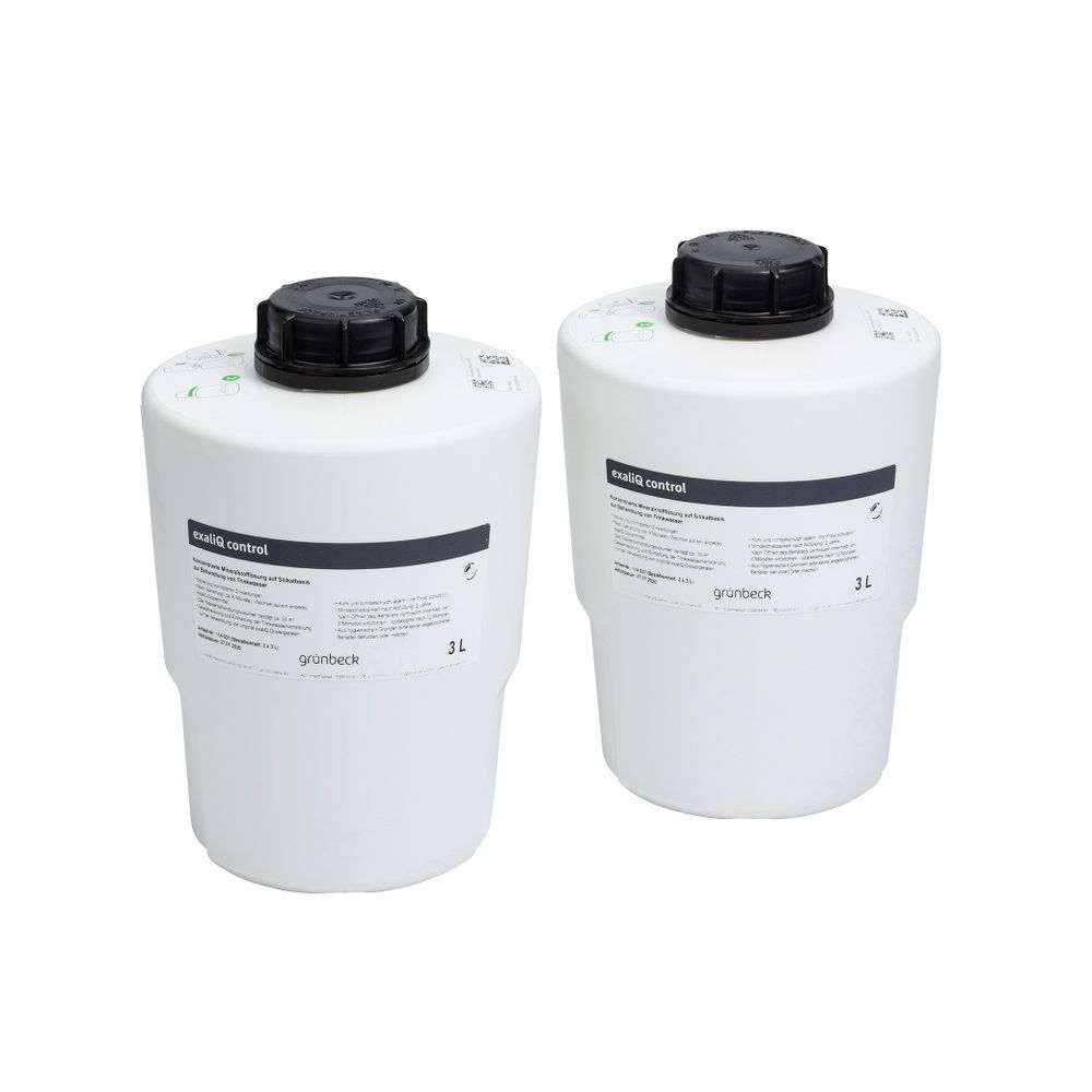 Grünbeck Mineralstofflösung exaliQ control zur Sanierung, 3l Flasche, 2 Stück... GRUENBECK-114031 4031246730631 (Abb. 1)