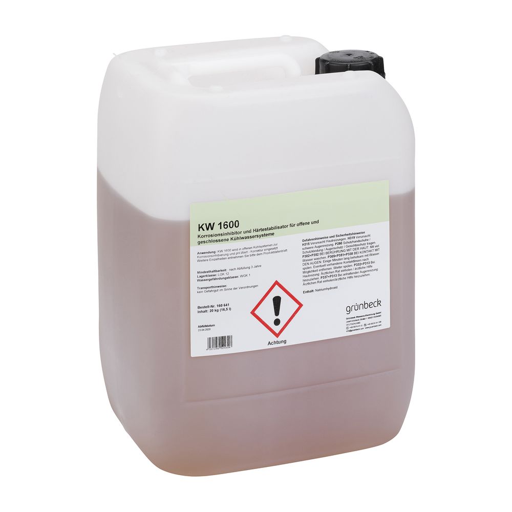 Grünbeck Dosierchemikal KW 1600 Korrosionsschutzchemikal mit Dispergator, 20kg, 16064... GRUENBECK-160641 4031246524308 (Abb. 2)