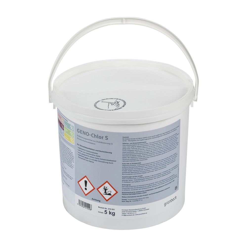 Grünbeck GENO-Chlor S im Eimer, 5kg, 210001... GRUENBECK-210001 4031246015028 (Abb. 3)