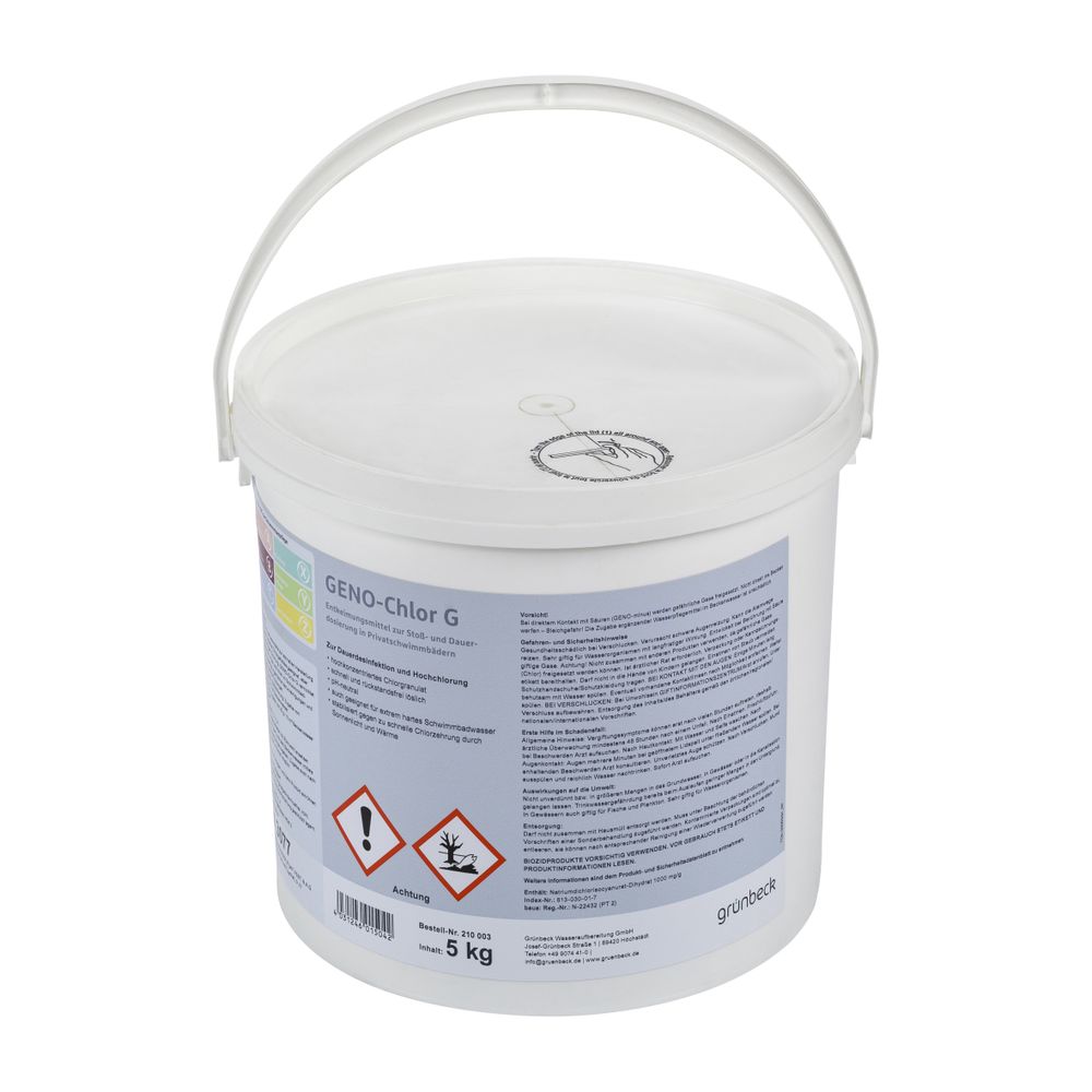 Grünbeck GENO-Chlor G im Eimer, 5kg, 210003... GRUENBECK-210003 4031246015042 (Abb. 3)