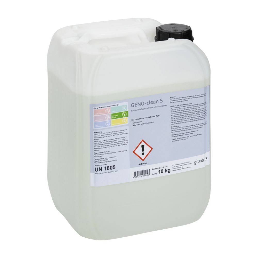 Grünbeck GENO-clean S Kanister, 10kg... GRUENBECK-210030 4031246201193 (Abb. 3)