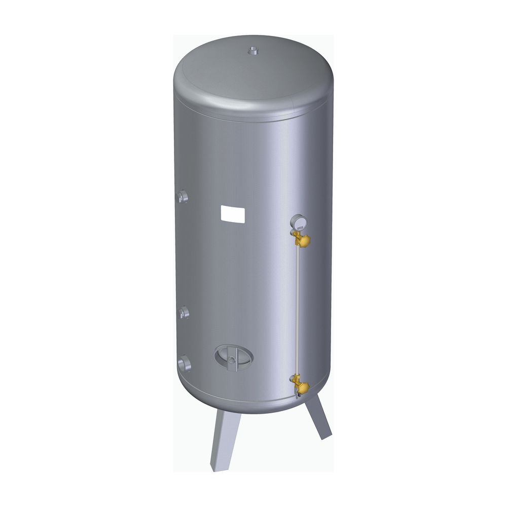 Grünbeck Druckwasserbehälter 500L 6 bar, 650x1900mm, Stahl feuerverzinkt, 530525... GRUENBECK-530525 4031246754866 (Abb. 2)