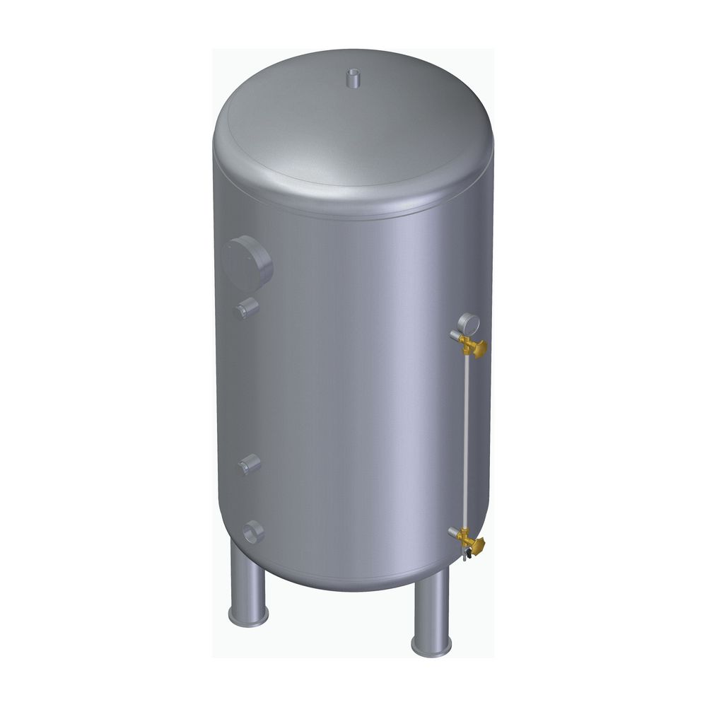 Grünbeck Druckwasserbehälter 750L, 6 bar, 800x1900mm, Stahl feuerverzinkt, 530535... GRUENBECK-530535 4031246754897 (Abb. 2)