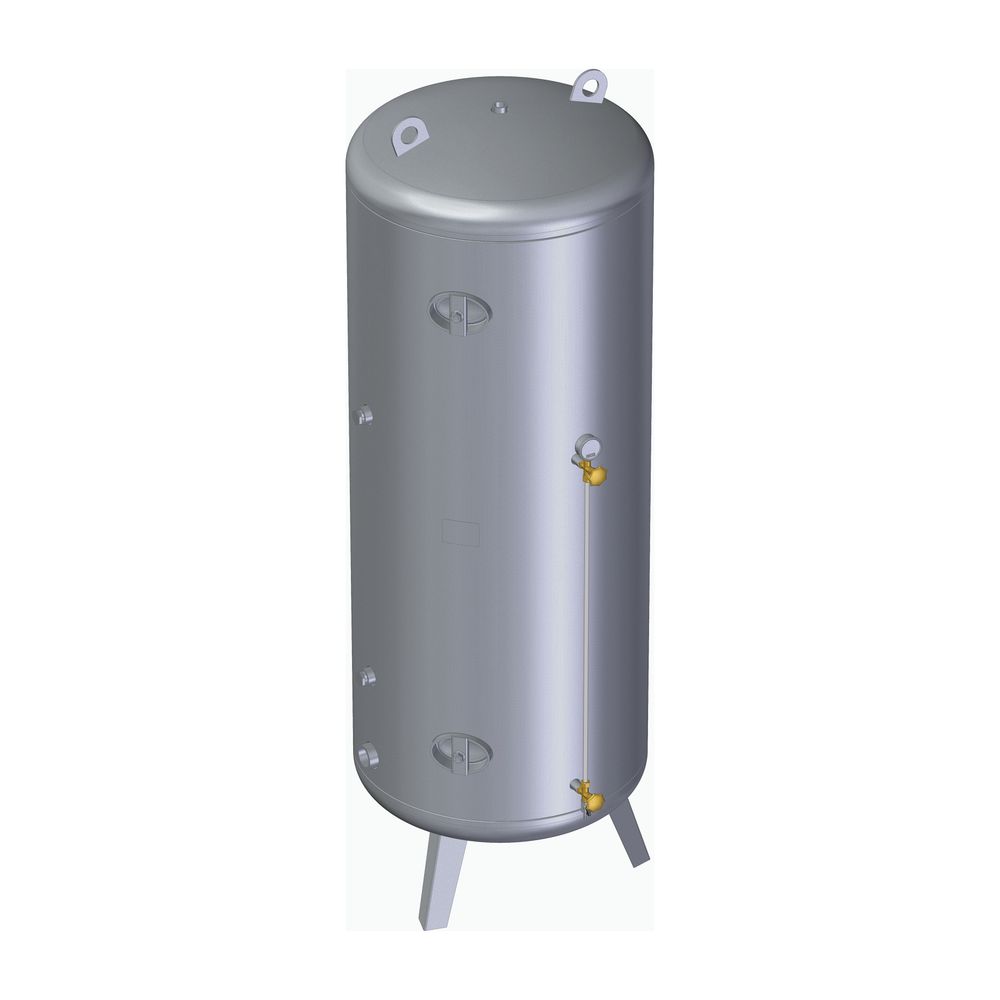 Grünbeck Druckwasserbehälter 1000L, 6 bar, 800x2400mm, Stahl feuerverzinkt, 530545... GRUENBECK-530545 4031246754903 (Abb. 2)