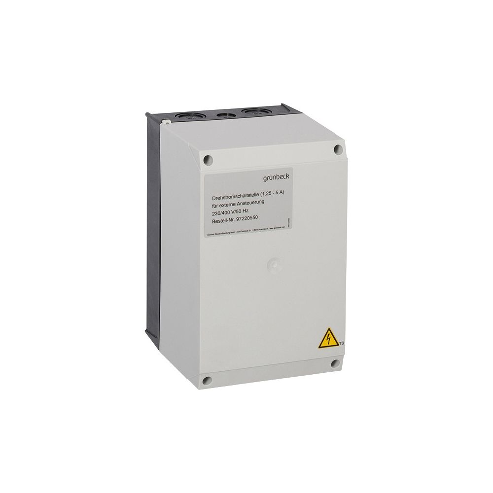 Grünbeck Drehstromschaltstelle 1,25-5A für externe Ansteuerung... GRUENBECK-97220550 4031246487931 (Abb. 1)