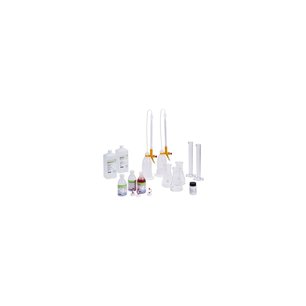 Grünbeck Wasserprüfeinrichtungs Set, 2 Büretten, 3 Erlenmeyerkolben, 2 Meßzylindern, ... GRUENBECK-170109 4031246011808 (Abb. 2)