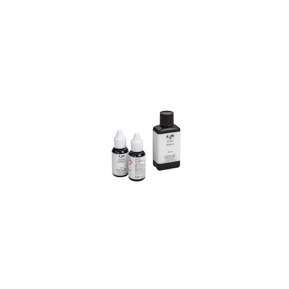 Grünbeck Sulfit-Reagenz 1/2/3 Großpackung 100/100/250ml... GRUENBECK-170525 4031246012126 (Abb. 1)