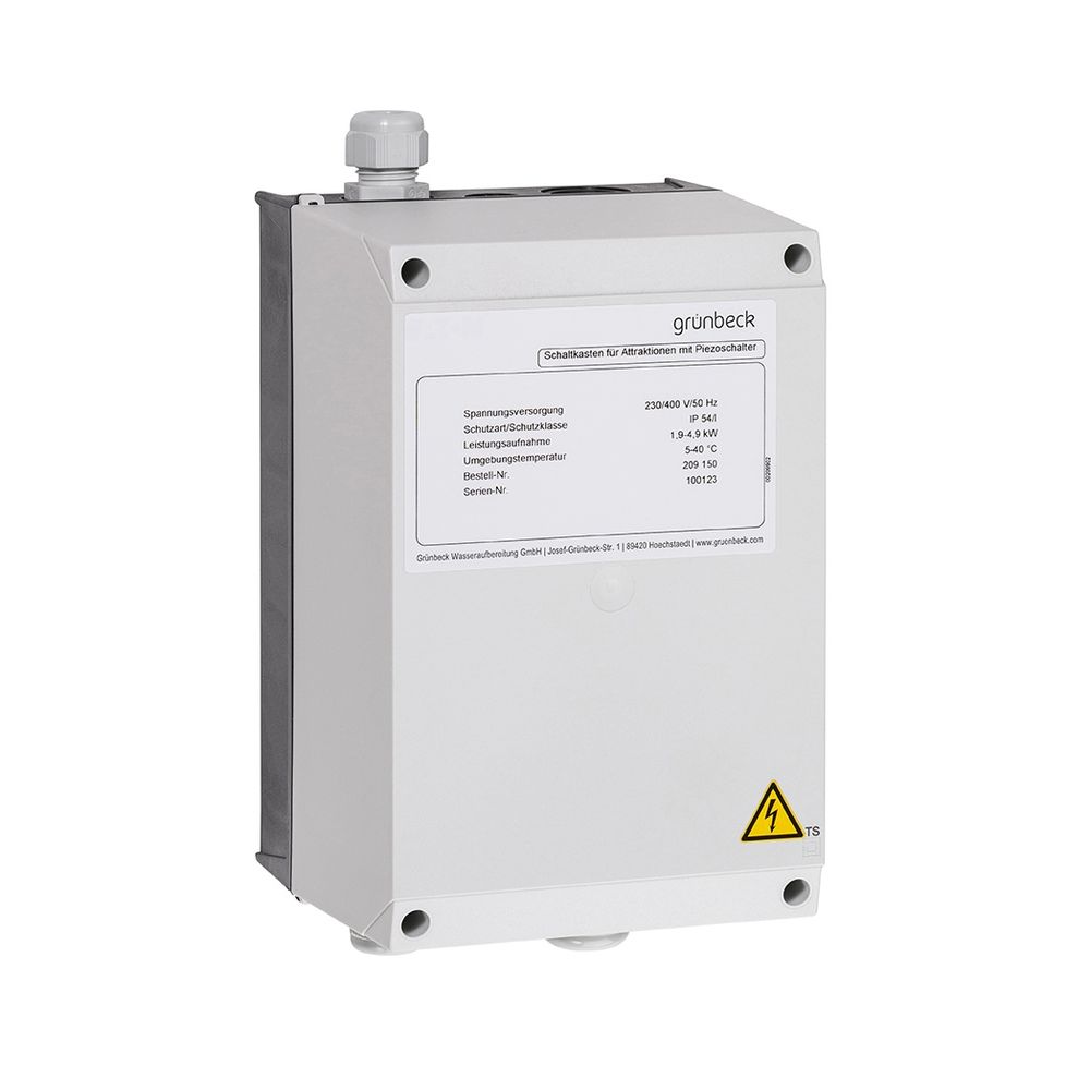 Grünbeck Schaltkasten für Attraktionen mit Piezoschalter, 1,9-4,9kW... GRUENBECK-209150 4031246672559 (Abb. 2)
