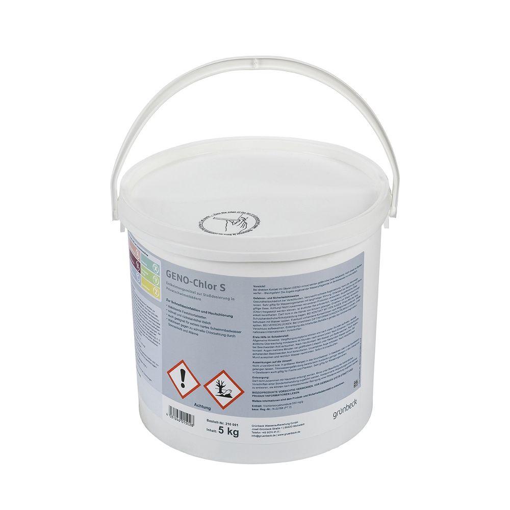 Grünbeck GENO-Chlor S im Eimer, 5kg, 210001... GRUENBECK-210001 4031246015028 (Abb. 2)