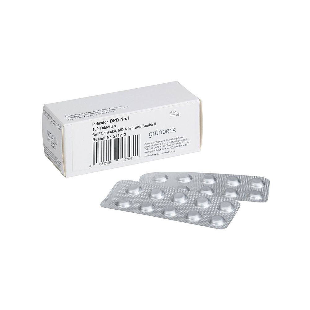 Grünbeck Ersatz Indikator DPD 1, 100 Tabletten... GRUENBECK-211213 4031246207041 (Abb. 2)