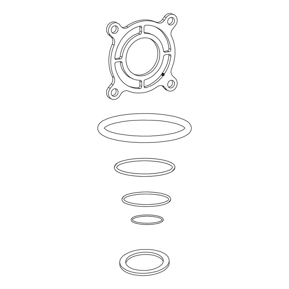 Grünbeck Dichtungssatz zu Boxer K/KD, R/RD, A/AD... GRUENBECK-101635e 4031246516785 (Abb. 1)