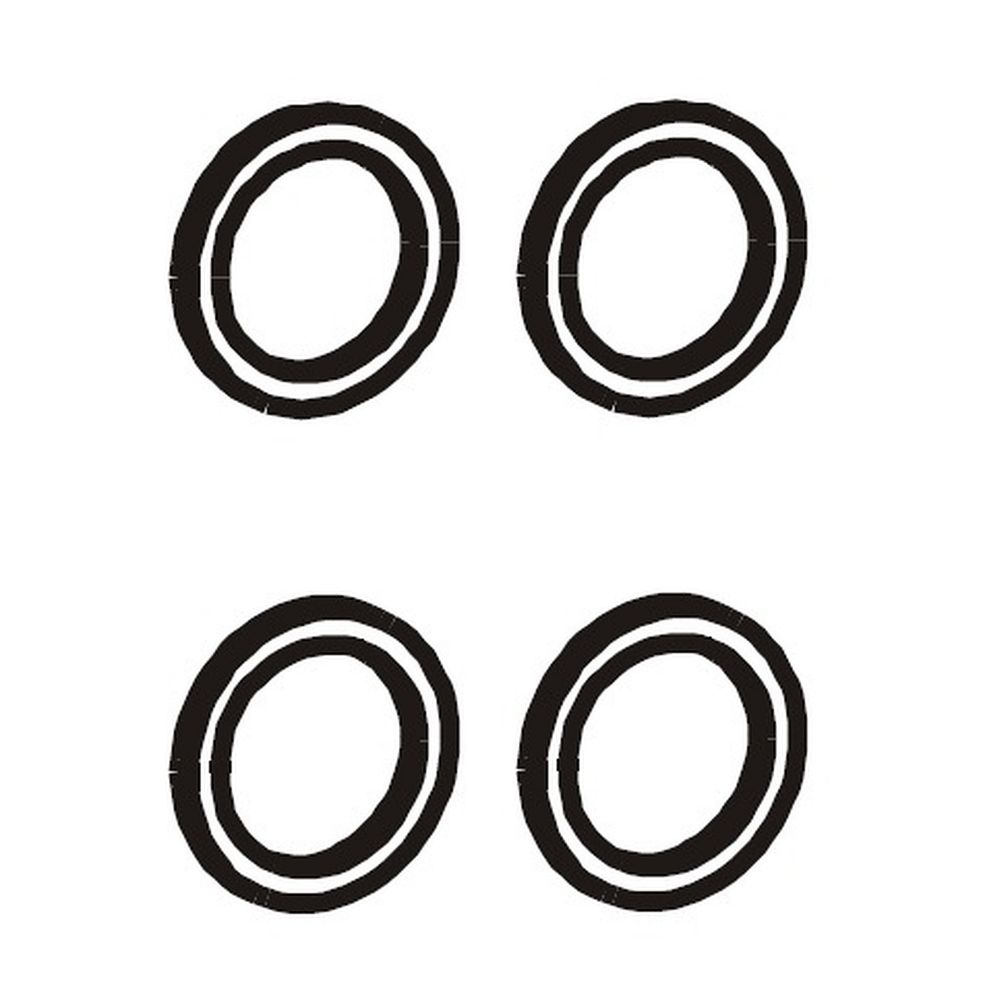 Grünbeck O-Ringsatz DN 22, DN 25 für flexible Anschlussschläuche, 4 Stück... GRUENBECK-187608e 4031246612982 (Abb. 1)