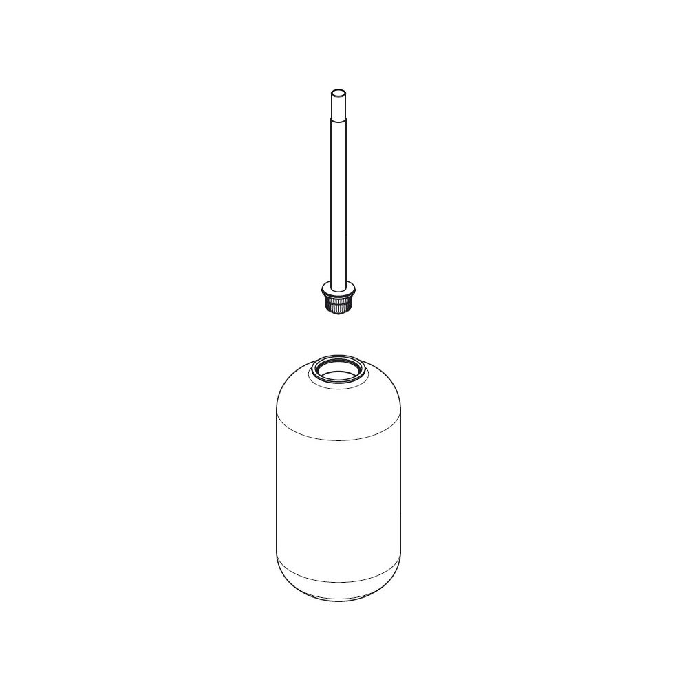 Grünbeck Druckflasche gefüllt inkl. Harzfänger und Steigrohr zu softliQ SC18, SD 18,... GRUENBECK-188091e 4031246672832 (Abb. 1)