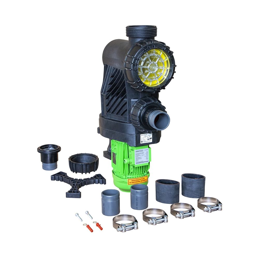Grünbeck Umwälzpumpe Prime 30 mit flexiblen Anschlüssen, 24m3/h, 12mWS, DN 65, 400V, ... GRUENBECK-244043 4031246672542 (Abb. 1)