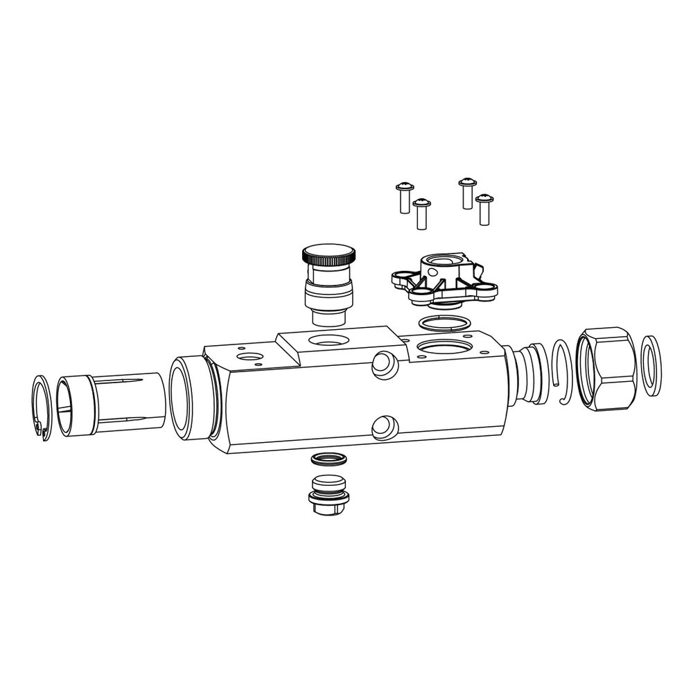 Grünbeck Sensorblock Füll-/Regelmodul ohne Sensorik zu desaliQ... GRUENBECK-100140220001 4031246762533 (Abb. 1)