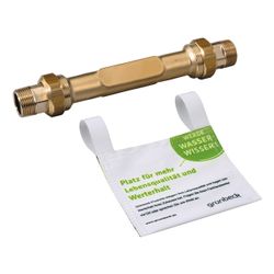 Grünbeck Passstück 190mm, Anschluss 1" Platzhalter z.B für den nachträglichen Einbau ... GRUENBECK-128001 4031246031431 (Abb. 1)