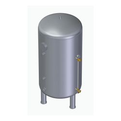 Grünbeck Druckwasserbehälter 750L, 6 bar, 800x1900mm, Stahl feuerverzinkt, 530535... GRUENBECK-530535 4031246754897 (Abb. 1)