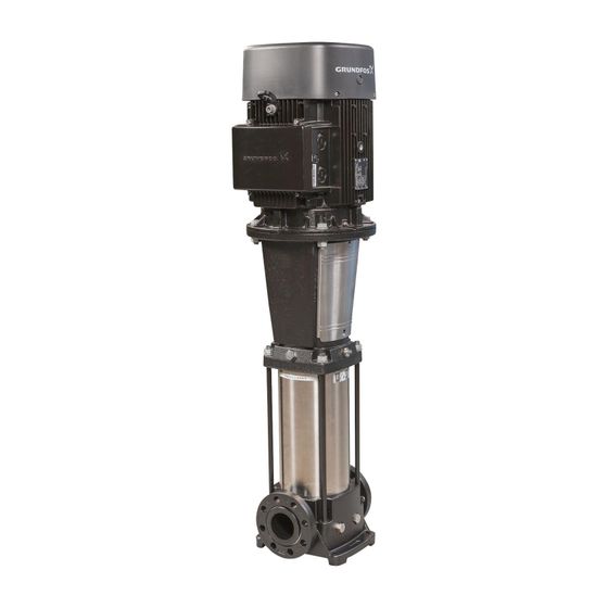 Grundfos Vertikale Kreiselpumpe CR 32-3 A-F-A-E-HQQE, 3x400DV max. 16 bar max. Förderh. 58,5m Volumenstr. 30m3/h