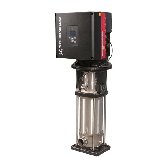 Grundfos Vertikale Kreiselpumpe CRNE 3-17 N-P-A-E-HQQE, 3x380-500V max. 25 bar max. Förderh. 164,6m Volumenstr. 3,62m3/h