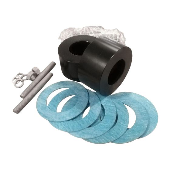 Grundfos Ausgleichsstücksatz DN 65/DN 65 135mm, Zubehör für Umwälzpumpen