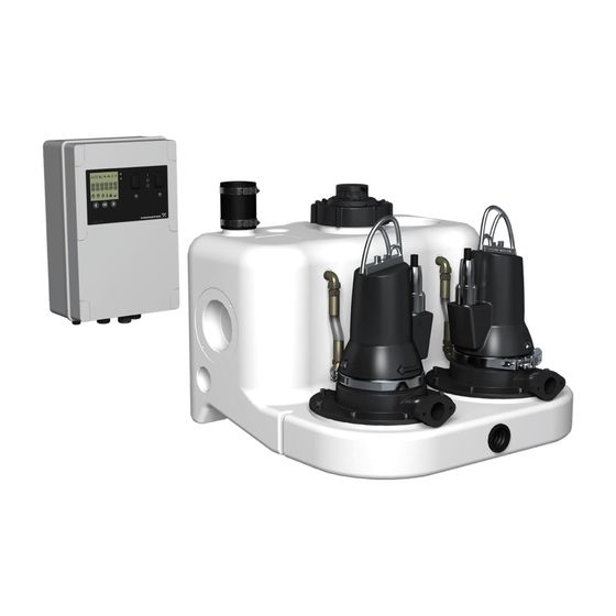 Grundfos Fäkalienhebeanlage Multilift MDG.15.3.2, 509x722x712mm 3x400V 1,5kW, 2700/min max. Förderhöhe 25,8m
